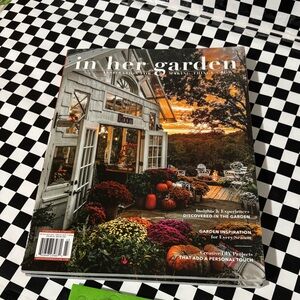 In her garden magazine NEW fall 2024